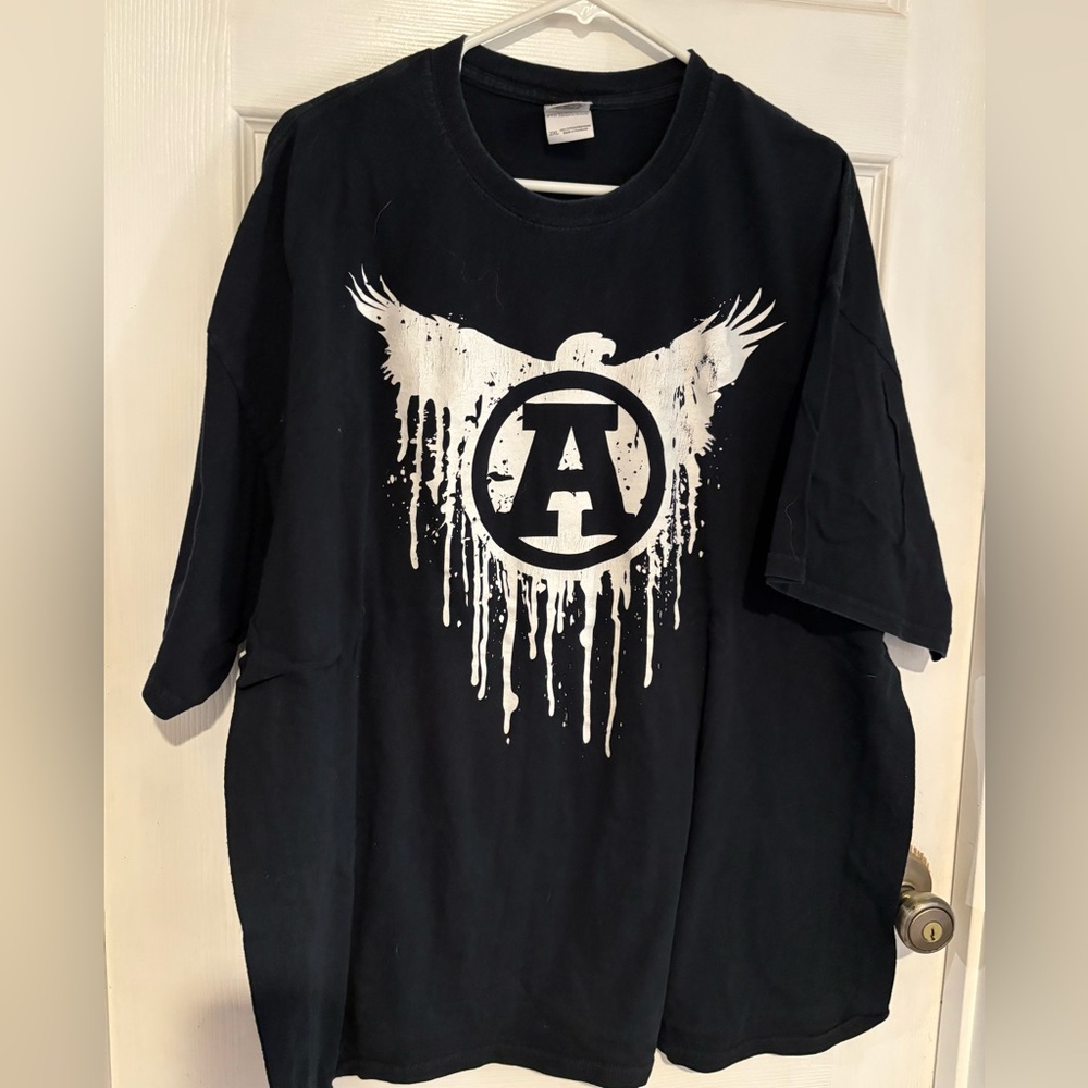 Drummer Heavy Cotton Black T-Shirt 2XL